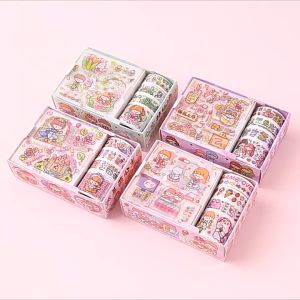 ☆ SG Stock ☆ children’s gift Cute Sticker Box Set Stiker Comel for Kids Birthday/Decoration your memo pad etc