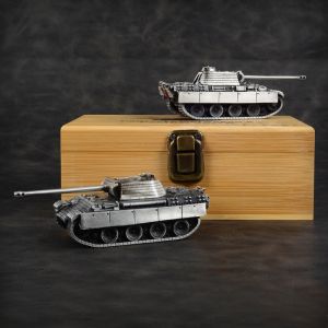 Mô hình xe tăng quân sự Leopard Type G bằng kim loại hoàn toàn tỷ lệ 1:72