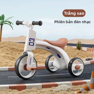 JIHU | Xe Đạp 3 Bánh và Xe Đạp Cân Bằng Nhẹ Cho Bé 1-6 Tuổi