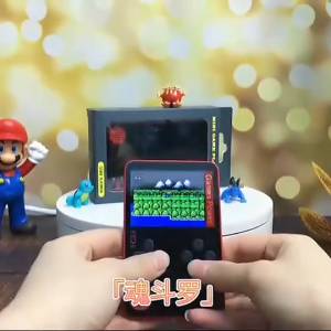 Angelohut X Mainan Game Boy Mini Slim / Tipis 2.4 Inch Color LCD Screen 500 Games in 1 Charge Battery