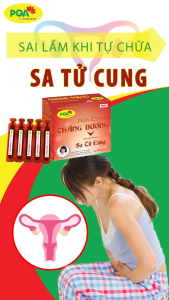 PQA Ích Khí Thăng Dương Hỗ Trợ Giảm Sa Tử Cung Giúp Cổ Tử Cung Co Lên và Se Khít Lại Hộp 10 ống