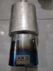 Knalpot Mobil Racing HKS KOTAK Type Suara Bass Cocok Untuk Semua Jenis Mobil Berbahan Bakar Bensin Maupun Solar Seperti Avanza Xenia Ayla Agya Veloz Panther Kijang Sedan Grandmax Pickup Brio Baleno Vios L300 dll