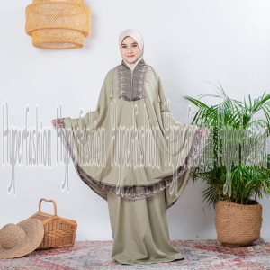 Mukena Dewasa 2in1 Nahla Series Katun Premium