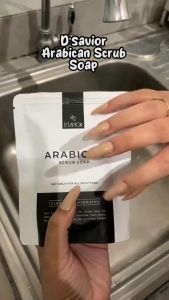 DSAVIOR Arabican Scrub Soap 80g - Sabun Kopi Arabican - Untuk Bekas LukaJerawatDan Kulit Kering / NASA GROSIR
