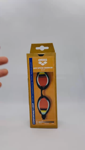 Kính Bơi ARENA AIR SPEED MIRROR Adult Yellow Copper Black.
