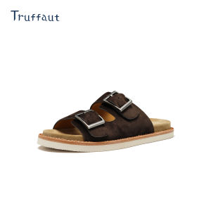 Truffaut | Leather Adjustable Double Buckle Sandals