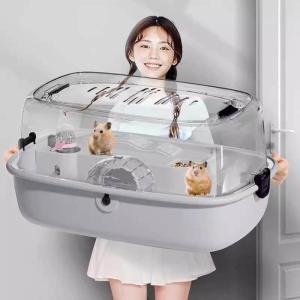 Lồng Acrylic Sang Trọng cho Hamster Lớn