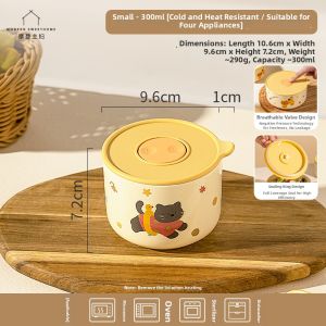 MODERN SWEETHOME | Microwave Safe Sealed Freshness Bento Box