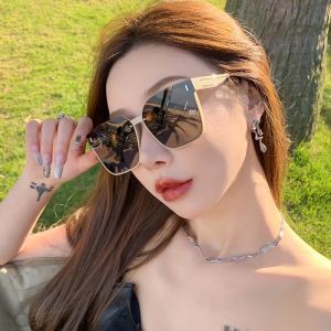 Parson High-Definition Polarized Sunglasses Womens Elegant UV Protection Large Face Slimming Fashionable Eyewear