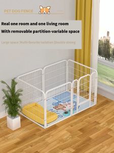 【ส่งจากไทย】กรงสุนัข กรงสุนัขใหญ่ กรงหมา คอกสุนัข กรงหมาขนาดใหญ่ รั้วสุนัข กรงสุนัขปรับขนาดได้ ทนต่อการกัด เสถียรและทนทาน ป้องกันสนิมประกอบง่าย