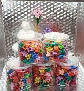 Hộp kẹp nhí Hàn Quốc colorful cho bé ( hộp chứa 50 pcs)