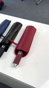 Phụ kiện ô tô ô thông minh - thu gập 2 chiều logo hãng xe mercedes-benz bmw audi lexus mazda toyota honda jaguar dù thông minh có đèn led