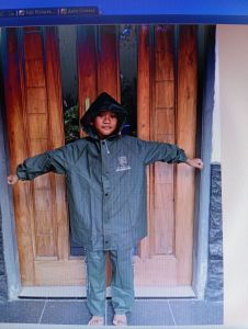 Jas Hujan Anak Setelan