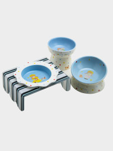 Petdebby | Non-tipping High Foot Care Cat Feeding Bowl