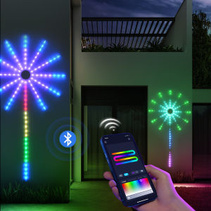 Christmas Decoration Light RGBIC LED String Light USB LED Garland Lamp Outdoor Garden Room Camping Wedding Decor Fairy Lights