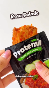 Protemil Balado 50pcs / Makanan Instan / Siap Makan