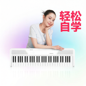 Smart Electronic Piano 61 Keys with LED Guiding
