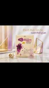 Serum Collagen Amber Nhau Thai Cừu – Dưỡng trắng tái tạo da & mờ nám tàn nhang (Hộp 30 viên).