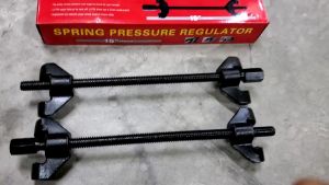 Emika Choice 2pcs 380mm Car Shock Absorber Coil Spring Compressor Auto Strut Suspension Clamp