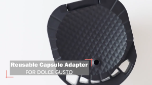 อะแดปเตอร์แคปซูลกาแฟแบบใช้ซ้ําได้สําหรับ Dolce Gusto Piccolo XS/Genio S/Genio 2/Genio/ เครื่องบด