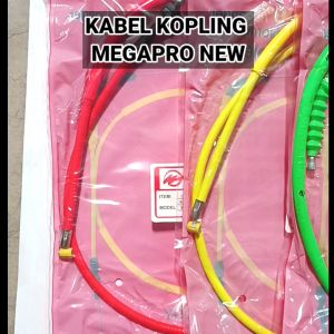 Kabel Kopling Megapro New/CB 150R/CB Versa Wilwood warna Red/Green/Orange/Yellow