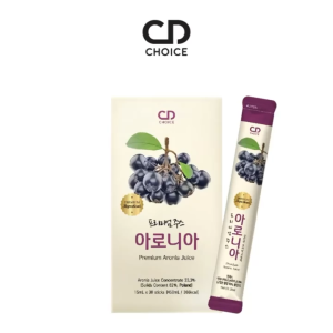 CD CHOICE Premium Aronia Berry Black Chokeberry Juice for Kids 30 Sticks with High Vitamin C and Reduced Inflammation and Improve Digestion (EXP DATE:2026/12)