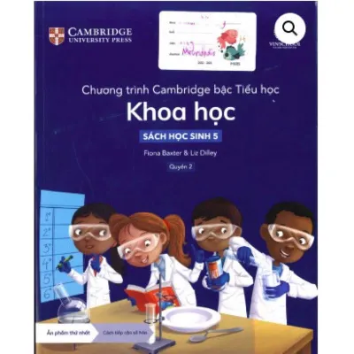 Cambridge Hệ Chuẩn Song Ngữ Lớp 4(Toán + Khoa Học ) Bản Đẹp