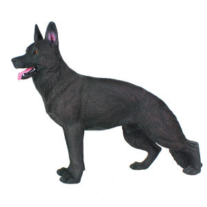 Artificial Animal Model Dog Toy German Shepherd Decoration Pet Dog Big Wolfhound German Shepherd Dog German Black Back