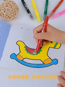 Crayon Grasp Mata Sedang 12/36/48 Warna Krayon Lembut Water Soluble Crayon