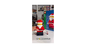 [BrickStory] LEGO Up-Scaled Santa Minifigure (40820)(761 Pieces)