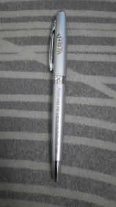 Bút Ký tên vỏ Kim Loại Khắc tên logo WGH