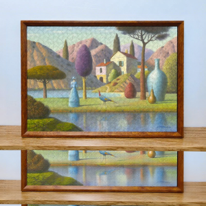 Heye | Puzzle Frame Mounting Display For 1000-2000 Pieces Wood 70x50cm