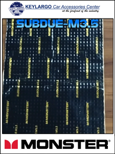 MONSTER SOUND DEADENING / DAMPENING MATERIAL 3.5MM