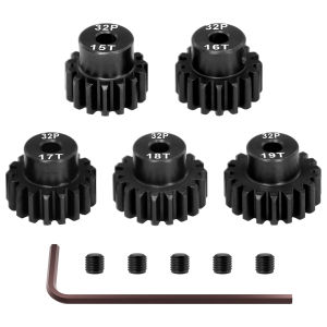 5 Chiếc OGRC 32P Bánh Răng Cưa Bộ Thép 15T-19T Cho Xe Tải Địa Hình Điện RC Tỷ Lệ 1/10 Khóa Học Ngắn Xe Tải Quái Vật