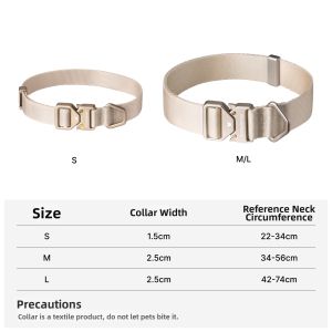BUDDYARMOR | Lightweight Safety Outdoor Tactical Dog Collar