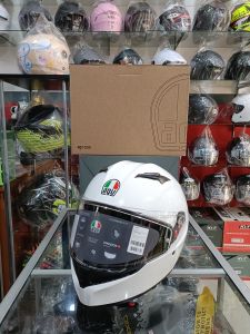 HELM AGV K3 MONO SETA WHITE