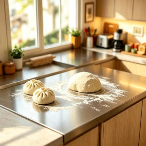 GANGWO | Extra Thick Stainless Steel Cooking Board