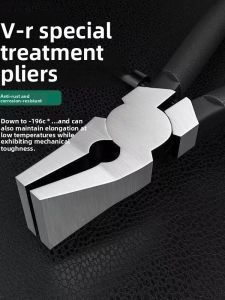 Daban Model Press Pliers with Rubber Cover Flat Mouth Eight-Inch Glass Pliers Hand Tools Gripping Tool Hardware from China