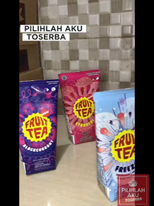 Fruit Tea Sosro BLACKCURRANT Genggam 200 ml - (HARGA 12 pcs)