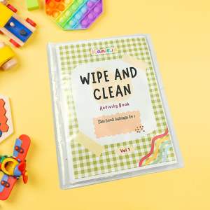 Activity Book - Wipe & Clean Vol 01 - Worksheet Edukasi Aktivitas Anak