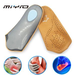 MIYIO 1 Pair Orthopedic Insoles Arch Support Half Insoles Orthotics Inserts Relieve Flat Feet Plantar Fasciitis Shoes Insert