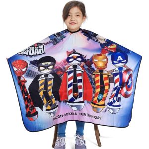 Child Kids Hairdressing Cape Professional Hair-Cut Salon Barber Wrap Protect Apron Waterproof Cutting Gown Hair Cloth