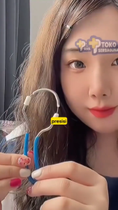 Pinset Pencabut Bulu Halus Wajah Spring Facial Epilator Alat Penghilang Bulu Bibir Hidung Portable