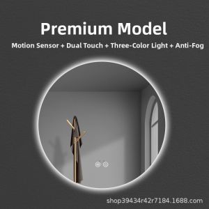 Smart Touch Screen Anti-fog Lighted Mirror