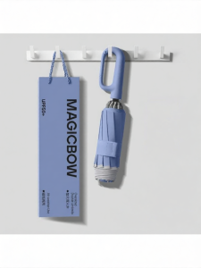 Windproof Reverse Opening Sun and Rain Protection Foldable Umbrella