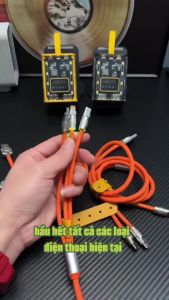 Dây cáp 120W 6A Micro USB/ánh sáng Cáp dữ liệu sạc nhanh cho Samsung Xiaomi Huawei điện thoại Android sạc nhanh wrie dây