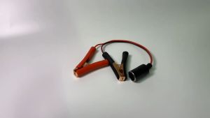 Dây Tẩu Có Đầu Âm Dương dây kẹp bình ắc quy 12V-24V bằng ABS cách điện dùng thiết bị bằng tẩu kẹp chắc chắn I HOTACO