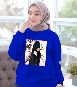 BISA COD - BAJU TRENDY HIJAB MUSLIMAH SAKURA GIRL TERBARU-KAOS DISTRO WANITA KEREN LENGAN PANJANG MASA KINI-BAJU ATASAN CEWEK KEKINIAN DAN TERLARIS