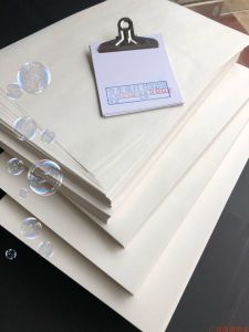 Manufacturer 17g-400g Tissue Paper Translucent Single-Sided White Cowhide Coated Food Cardboard Wrapping Paper A3a4 Full Open