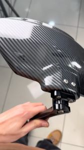 Rear Mud Guard Fender Universal CNC Carbon Fiber Adjustable